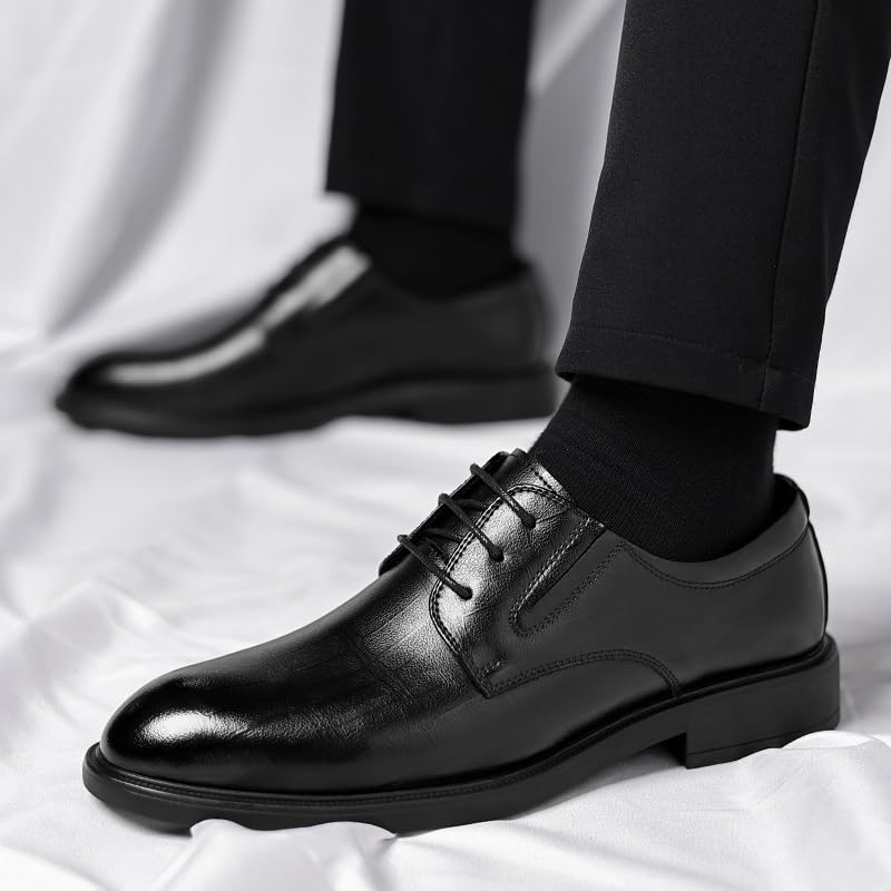 Casual Dress Shoes for Mens Fashion Dress Sneakers Office Mens Dress Shoes Comfort Business Oxford Shoes Working Walking Premium Leather Dress Shoe4