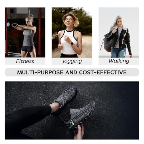Image of Running Shoes for Women Slip On Tennis Walking Sneakers Sport Fashion Casual Workout Gym Athletic Hiking Nurse Non Slip Lightweight Breathable Trainers