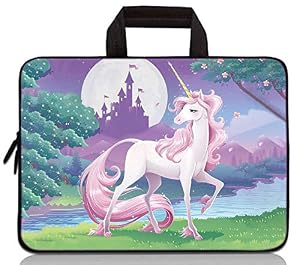 11" 11.6" 12" 12.1" 12.5 Inch Laptop Carrying Bag Case Notebook Ultrabook Bag Tablet Cover Neoprene Sleeve Briefcase Bag Compatible with Samsung Google Acer HP DELL(Unicorn)