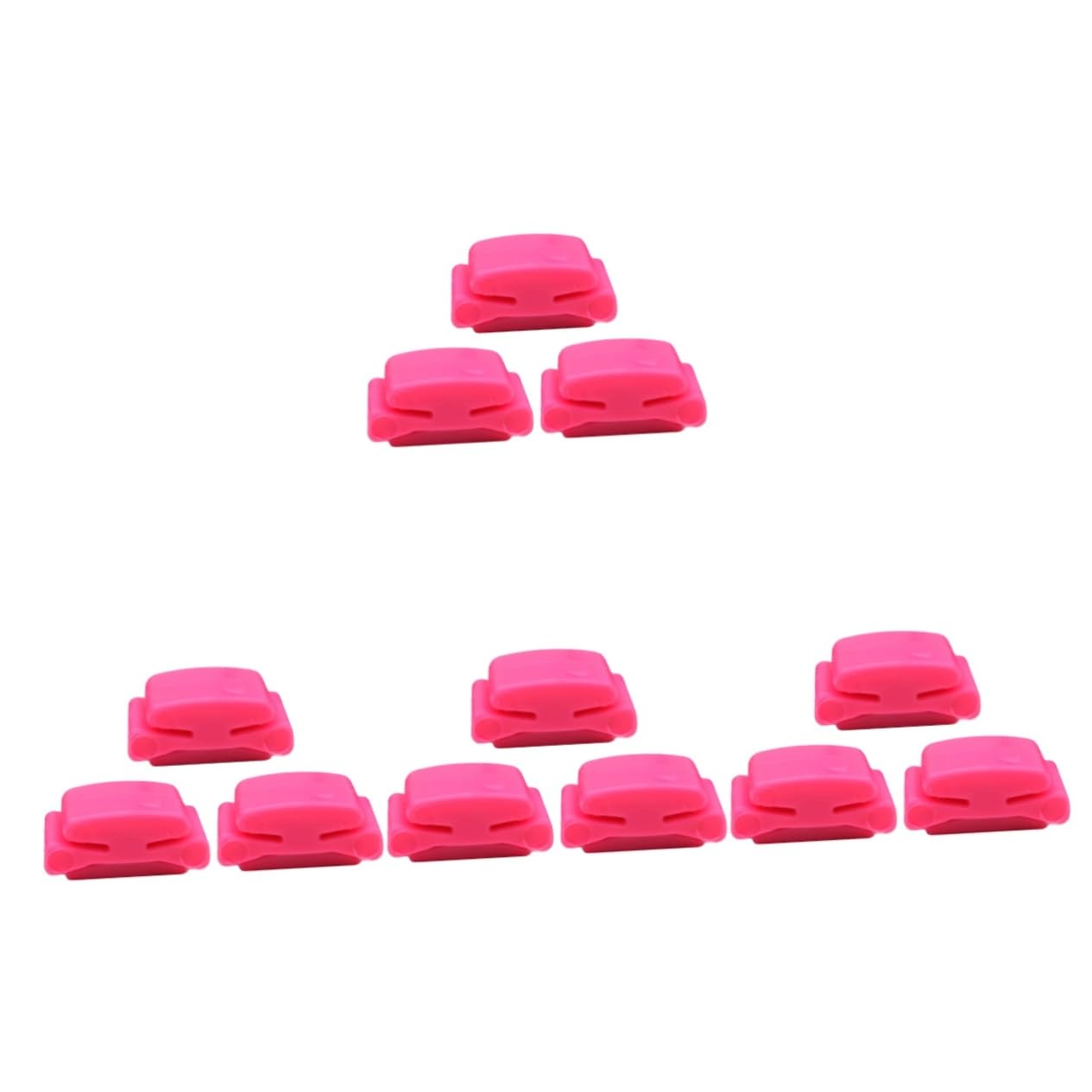 HANABASS 4sets 3 Pcs Guitar Picks Holders Self Adhesive Plectrums Clips for Organizer for Travel Concerts and Music Lovers 3pcs*4