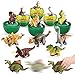 Dinosaurier Spielzeug Pull Back Auto: 6 Pack Outdoor Dinosaurier Spielzeug mit Eiern, Dinosaurier Spielzeug Fahrzeug Spielset für 2 3 4 Jahre alt, Geschenk für Kinder|Kleinkinder|Junge|Baby