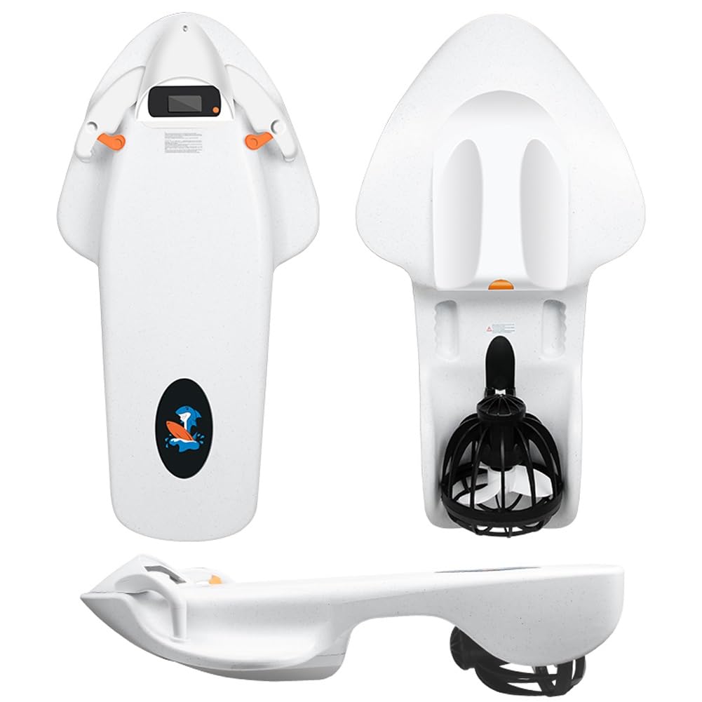 Tavola Da Surf Elettrica Portatile Per Adulti, Tavola Motorizzata Ad Alta Velocità Con 2 Modalità Di Velocità, Autonomia 60-120 Min, Peso Massimo 100 Kg, Tavola Hydrofoil Divertente Per Lago