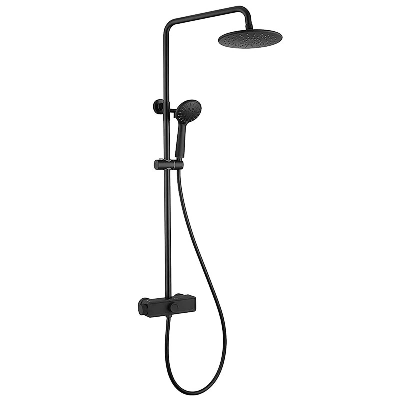 Système de douche anti-variation de température avec robinet laiton