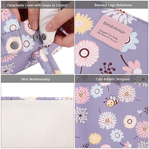 Bebamour Motivo Floreale Baby Dolls Culla Letto