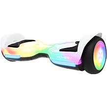 Hover-1 Rocket Electric Self Balancing Scooter with 6.5 LED Light-Up Wheels, Dual 160W Motors, 7 mph Max Speed, and 3 Miles Max Range
