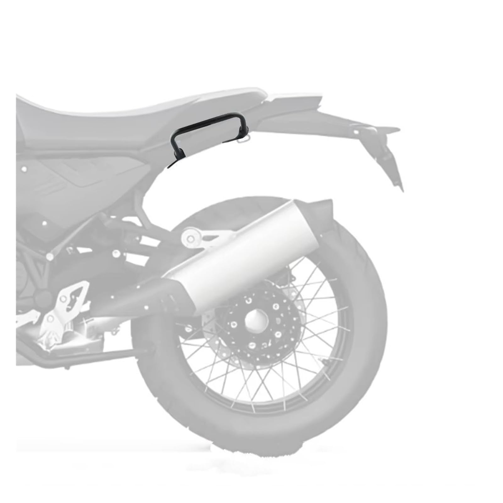 Pour R12 Pour R 12 Pour NineT 2024-2026 Pour R12GS 2025 2026 Poignées Maintien Arrière Moto Siège Poignée Rail Barre D'appui Porte-bagages Moto Porte-Bagages Résistant À L'usure