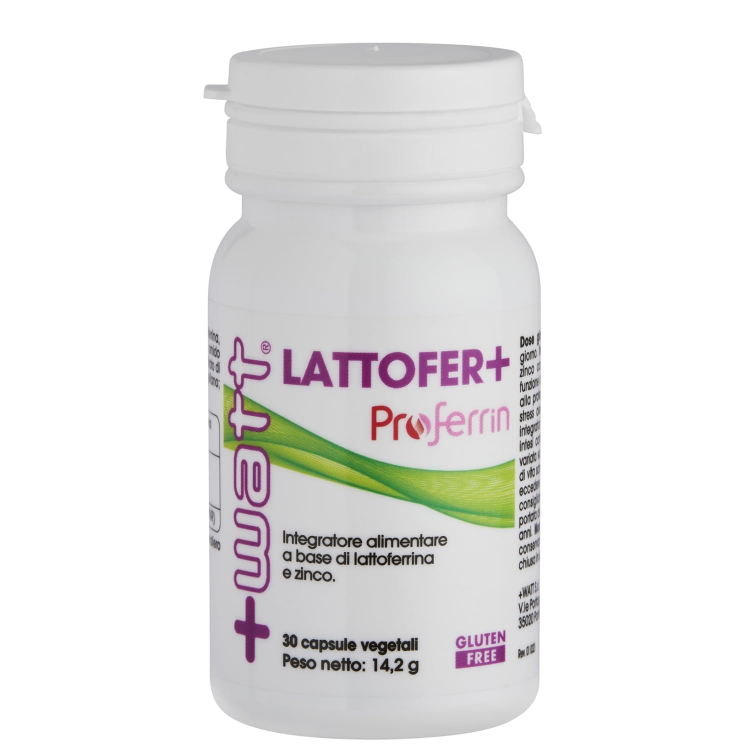 Lattofer+ - Integratore a Base di Lattoferrina e Zinco- 30 Compresse