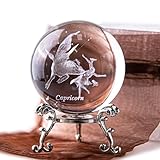 Matériau : cette boule de cristal est fabriquée à la main, polie et inspectée pour garantir la plus haute qualité K9 et vive. Chaque boule est examinée pour plus de clarté, de sorte que le cristal transparent a une puissance incroyable