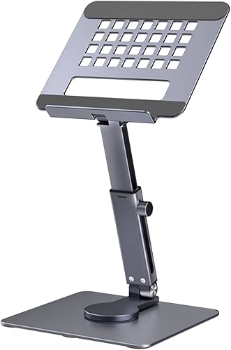 Miniatura 9 de GuaziV Soporte ajustable para tablet de 360°, soporte plegable ergonómico para iPad de 10.2 a 12.9 pulgadas, Kindle, teléfonos de 4 a 13 pulgadas,