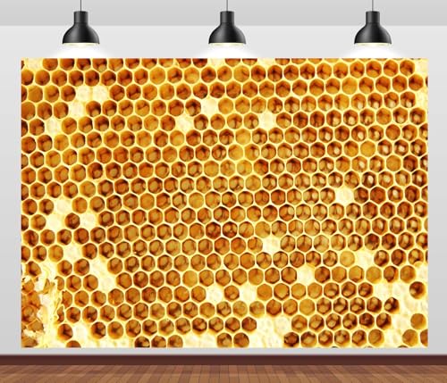 Toile de fond nid d'abeille évite les reflets pour photo anniversaire fille réussie