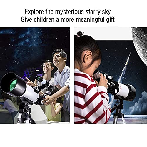 Telescopio portátil refractor para astronomía con trípode miniatura 4