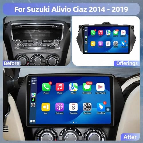 Pantalla de coche para Toyota Corolla con Android Auto para viajar conectado y sin cables 3