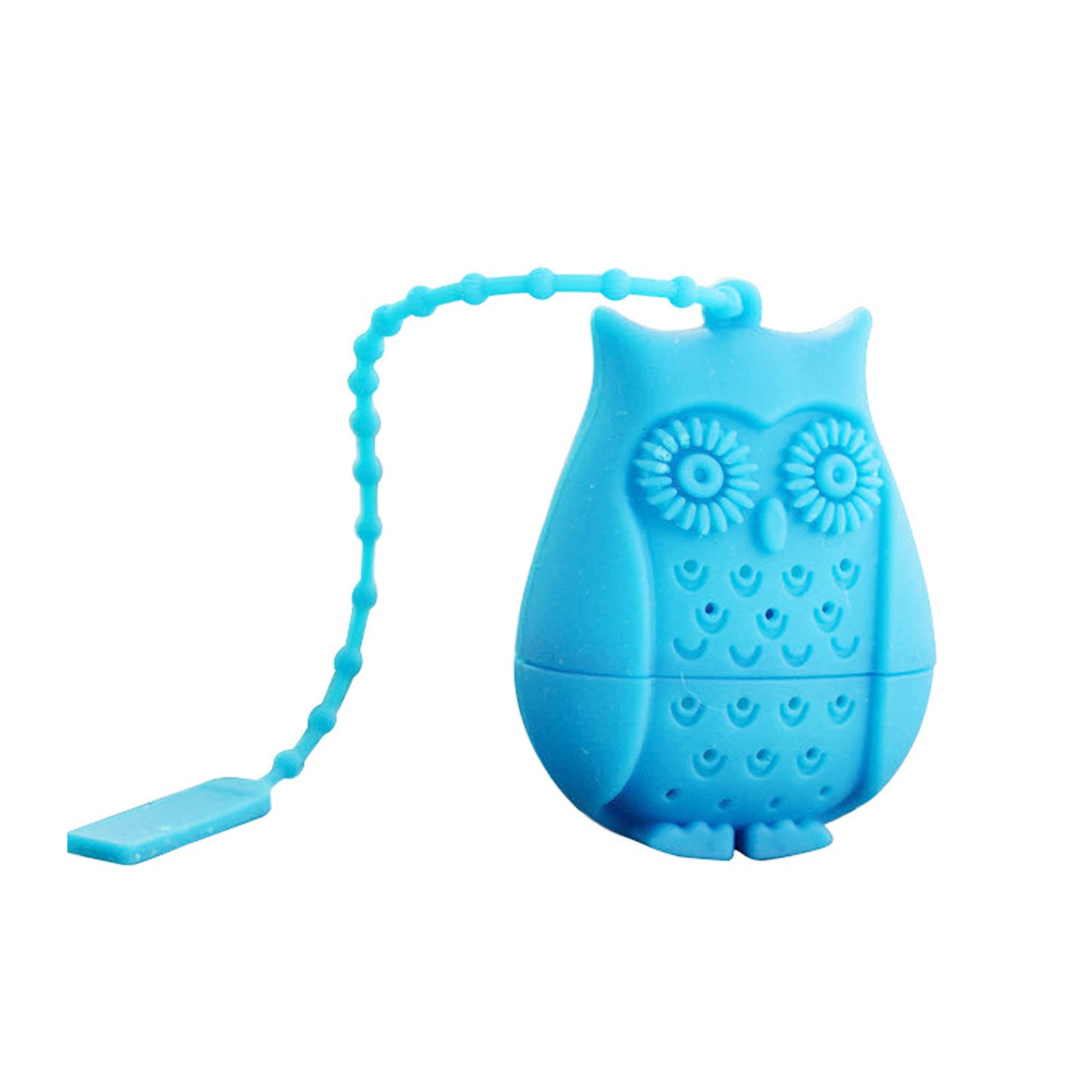 MHADBKH Owl Tea Infuser for Loose Silicone Bags Strainer Filter for Drinker Lover Infusers for Pots