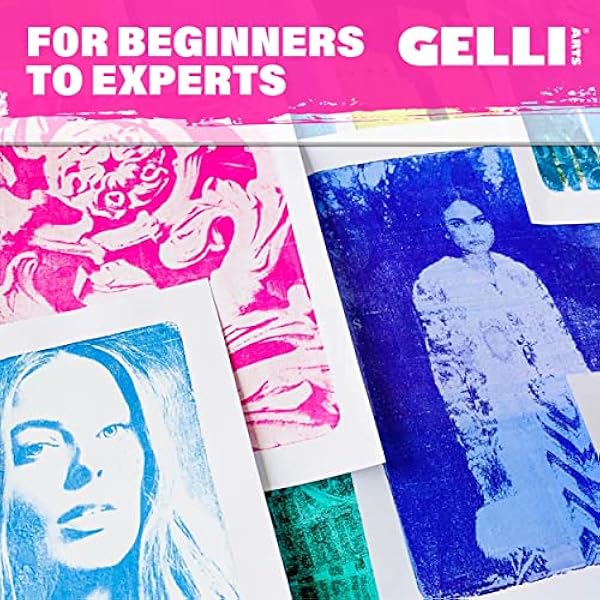 Gelli Arts GL013964721027 Gel Printing Plate, 9" x 12", duidelijk