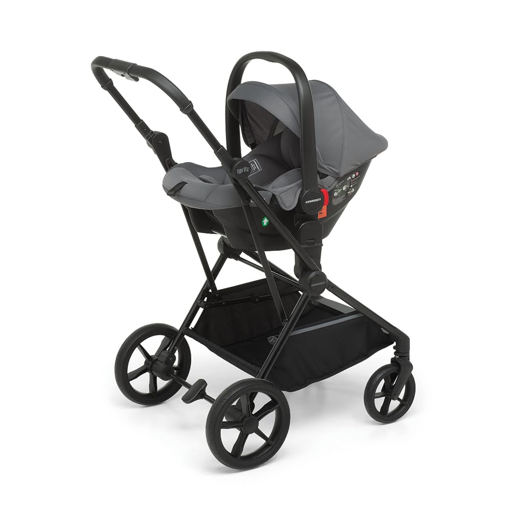 Foppapedretti Spritz I-Size System Modulare Combinato Passeggino Navicella Seggiolino Auto Titanium