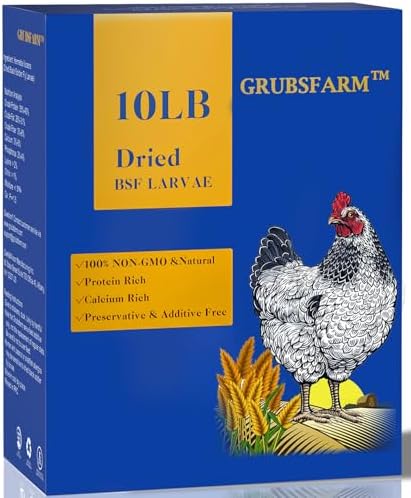 Premium Chicken Treats 10LB - Superior to Dried Mealworms - Non-G...