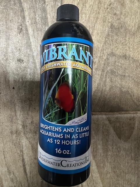 Vibrant Aquarium Underwater Creations Freshwater Fish Tank AIgae EIiminater 16 Oz Fish Food