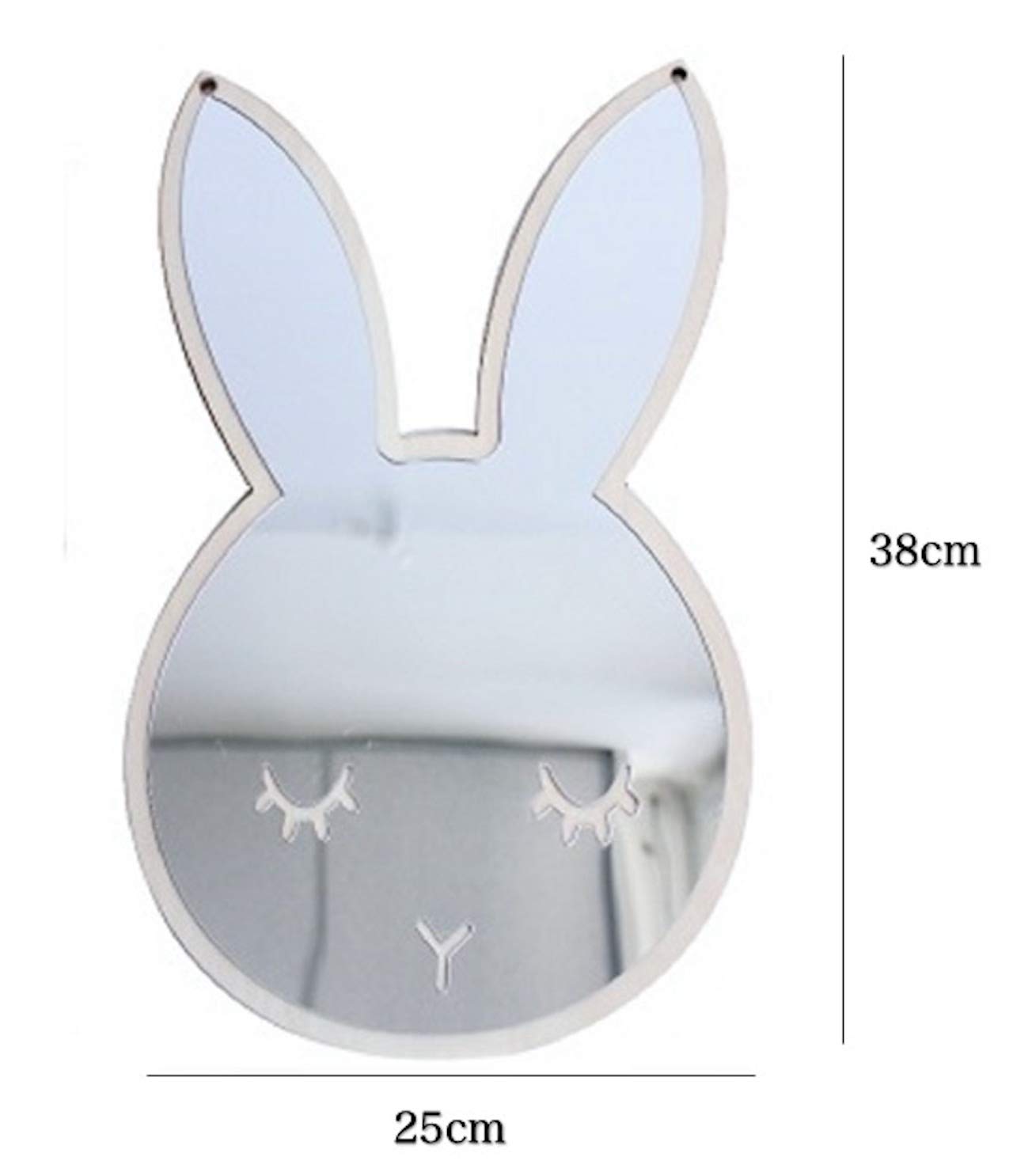 壁掛け ウサギ アクリル ミラー 割れない 子供部屋 かわいい 木製 楽天市場】壁掛け ウサギ アクリル ミラー 割れない 子供部屋 かわいい