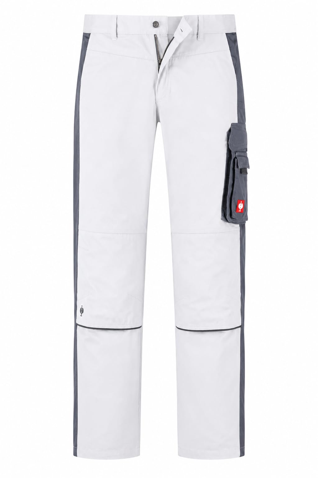 Generisch e.s.Active Bundhose Herren – Robuste Arbeitshose mit Flexbelt & Kniepolstertaschen weiß