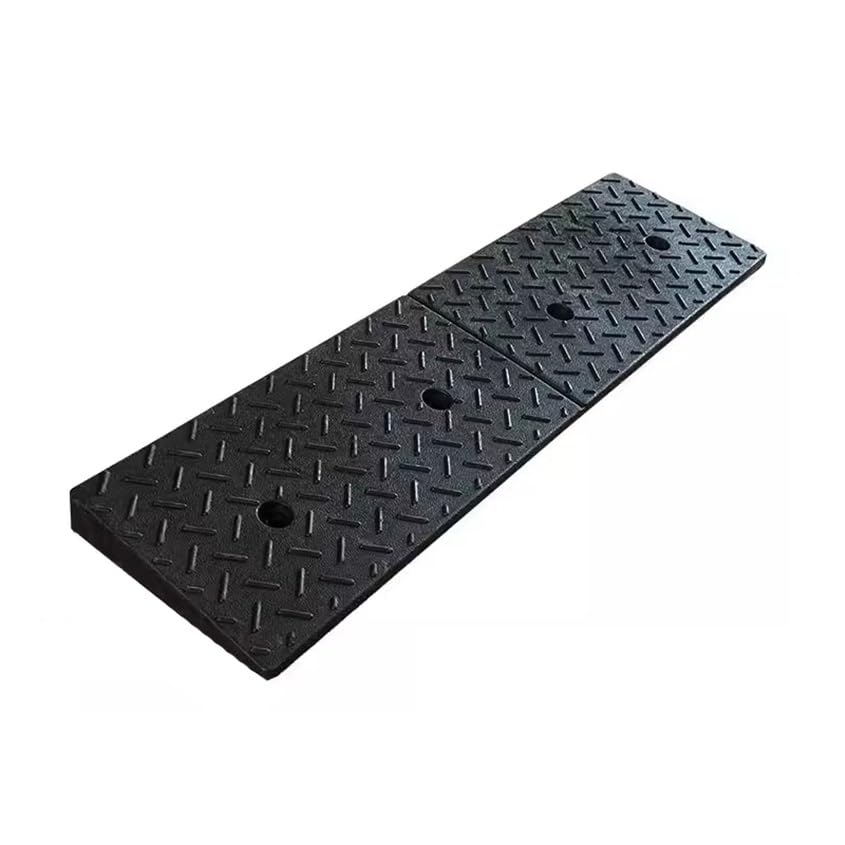 Rampa para bordillo de goma resistente 98.3x30x12cm miniatura 1