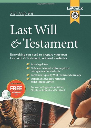 Last Will and Testament Kit: Amazon.co.uk: Price, Leolin, Dew, Richard ...