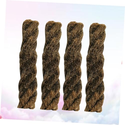 Cordón de algodón encerado para velas 4 piezas miniatura 2