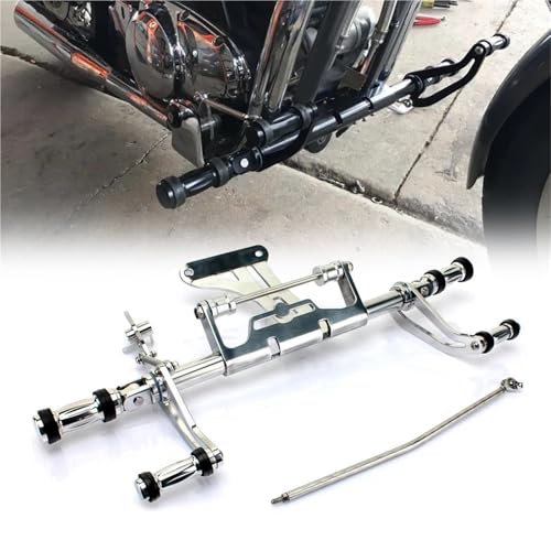 Repose-Pieds Avant 5,9" Finition Chrome pour Suzuki Intruder 1400 VS1400