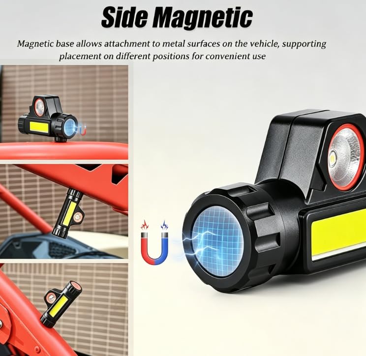 Luz de Techo UTV para Segway Fugleman UT10 2022–2026 | para barra antivuelco de 1.5" a 2.0" adecuada para ATV, UTV, vehículos y bicicletas.