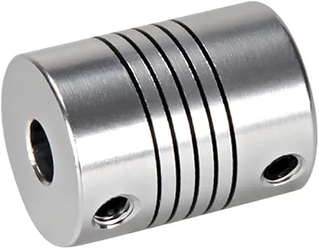 Aluminum Rigid Clamping Coupling 4pcs Aluminium Motor Jaw Shaft Coupler 5mm to 8mm Flexible Coupling OD 19x25mm Dropshipping 3/4/5/6/6.35/7/8/10mm(6x8)
