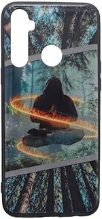 جراب حماية خلفي بلاستيك لموبايل ريلمي 5 / 6i / C3، متعدد الألوان، Cfs-Swar-8-451