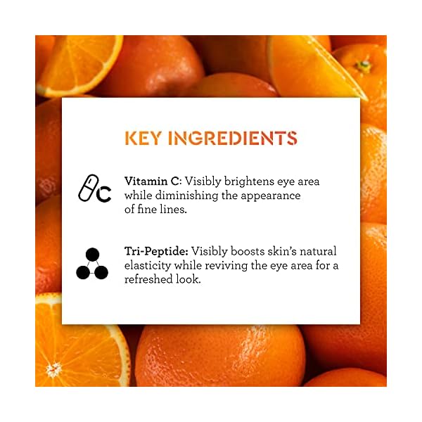 Bliss-Bright-Idea-Vitamin-C-Tri-Peptide-Collagen-Protecting-Brightening-Eye-Cream-Clean-Vegan-05-oz Bliss Bright Idea Vitamin C + Tri-Peptide Eye Cream - Collagen Protecting - Brightens Skin - Diminishes Dark Spots & Visibly Firms Eyes - Clean - Vegan & Cruelty-Free