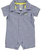 Carter's Gingham Romper, Navy, 6 Months