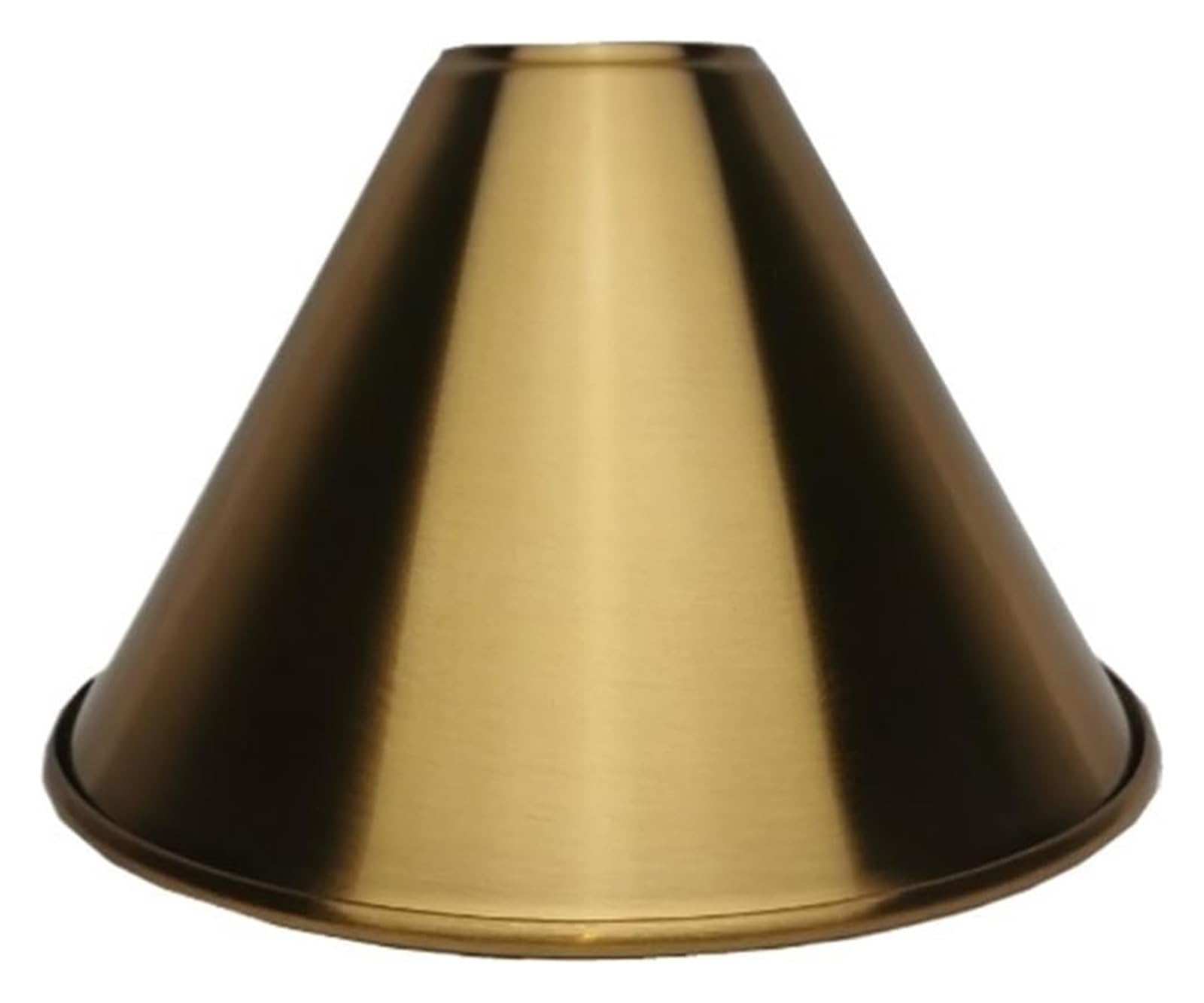 Iulgfsc C Antique Gold Lampshade， Metal Lampshade Finished Iron Light Shade 4 Style Fixture Shades(C Antique Gold)