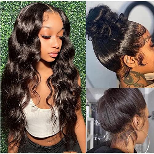 Body Wave 360 Lace Front Wigs Human Hair 360 Full Lace Frontal Wigs 20 Inch