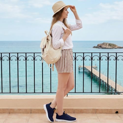 Image of Alicegana Sneakers for Women Walking Shoes: Lightweight Non Slip Comfortable Womens Shoes Footwear for Tennis Casual Work Travel