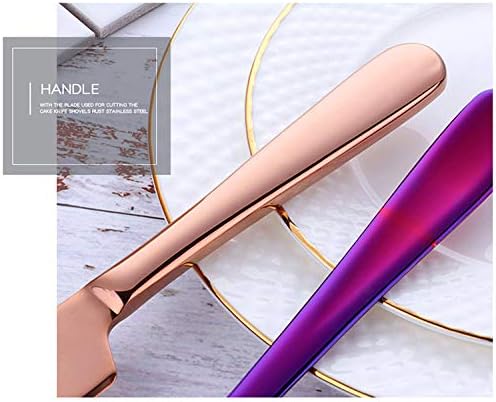 Miniatura 4 de Juego de cuchillos para tartas de boda, espátula de acero inoxidable 304, herramienta para hornear, pala, mantequilla, cuchillos para tarta,