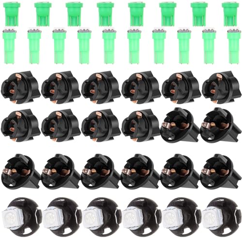 LBRST 10 x T5 74 73 2721 74 79 Twist Lock Socket 10 x T5 1-5050-SMD Green 74 73 2721 Instrument Lights 8 x T10 6-3020-SMD Green 168 Instrument Lights 8 x T10 168 Twist Lock Socket