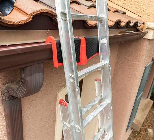 image for Steelman Gutter Guard and Ladder Stabilizer, Protect Gutters from Scra