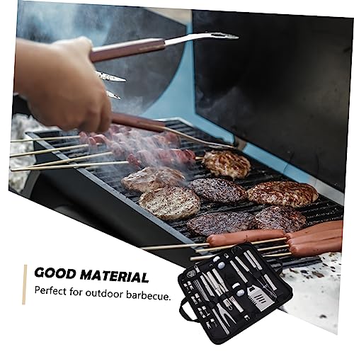 Set de Utensilios para Parrilla de Acero Inoxidable miniatura 5