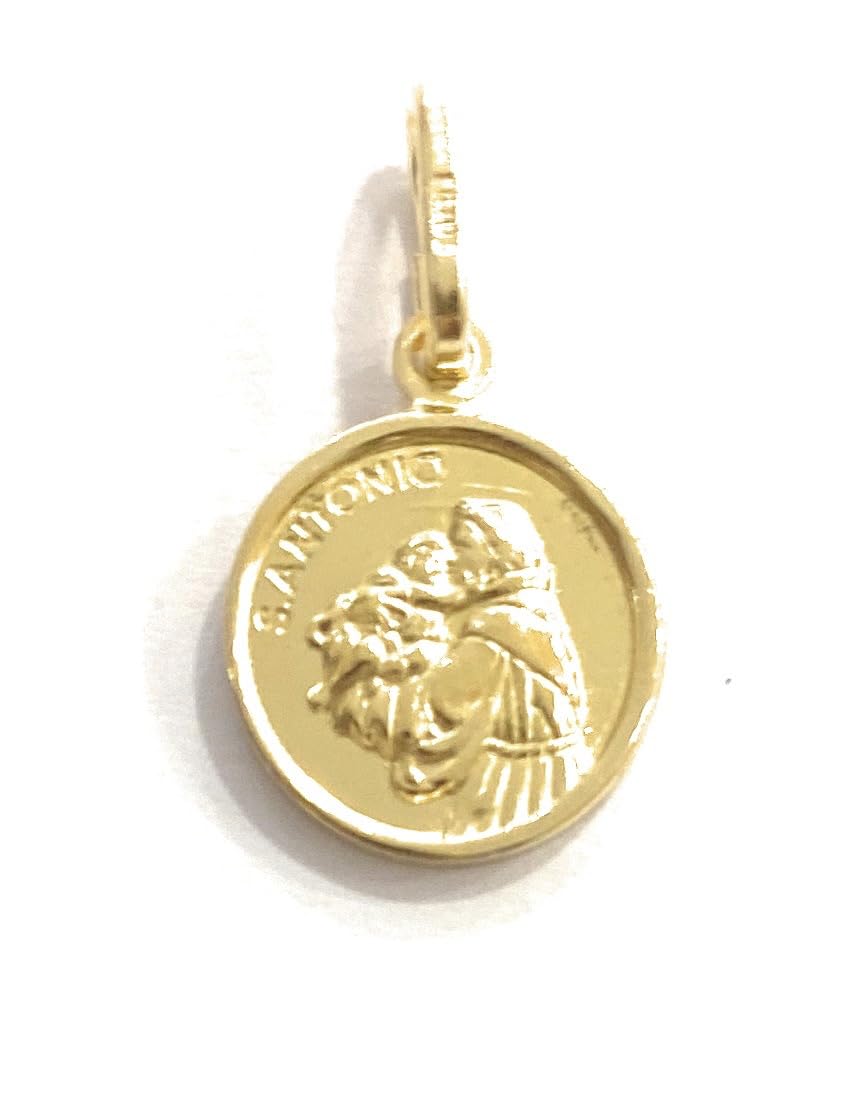 De BussySaint Anthony Medal Sterling Silver, 11, Silver, Silver