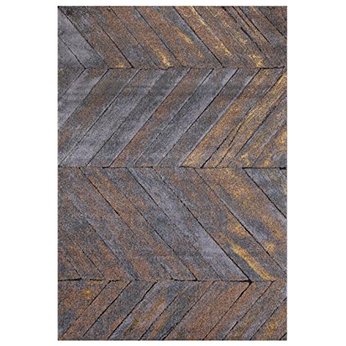 6057 Gray Trellis 5'2X7'2 Area Rug Carpet Large New #TOP1