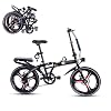 16 * 20 Inch vouwfiets Urban, Mini vouwfiets, Gevouwen binnen 15 seconden, Gestroomlijnd frame, Heren Dames Opvouwbare…