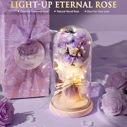 Qinline SPA & Teen Girl – 10 PCS Mothers Day Birthday Gift Basket, Luxury Self Care Home Bath Set for Relaxing, Get Well Soon Care Package & Pampering Friend Daughter Mom