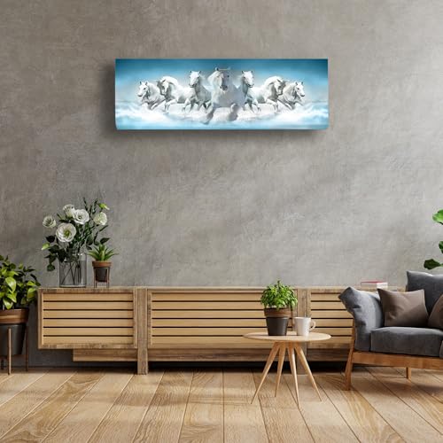 Image of Polyester Printed Air Conditioning Dust Cover Folding Designer Ac Cover For Indoor Split Ac 1.5 Ton (97X 31X 21 Cm ) (7 Horse)