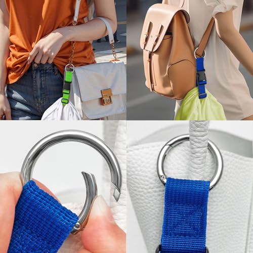 Image of Add a Bag Luggage Straps Jacket Gripper Luggage Straps Baggage Suitcase for Travel Belt Luggage with Plastic Buckle Adjustable Luggage Accessories(P-Green)