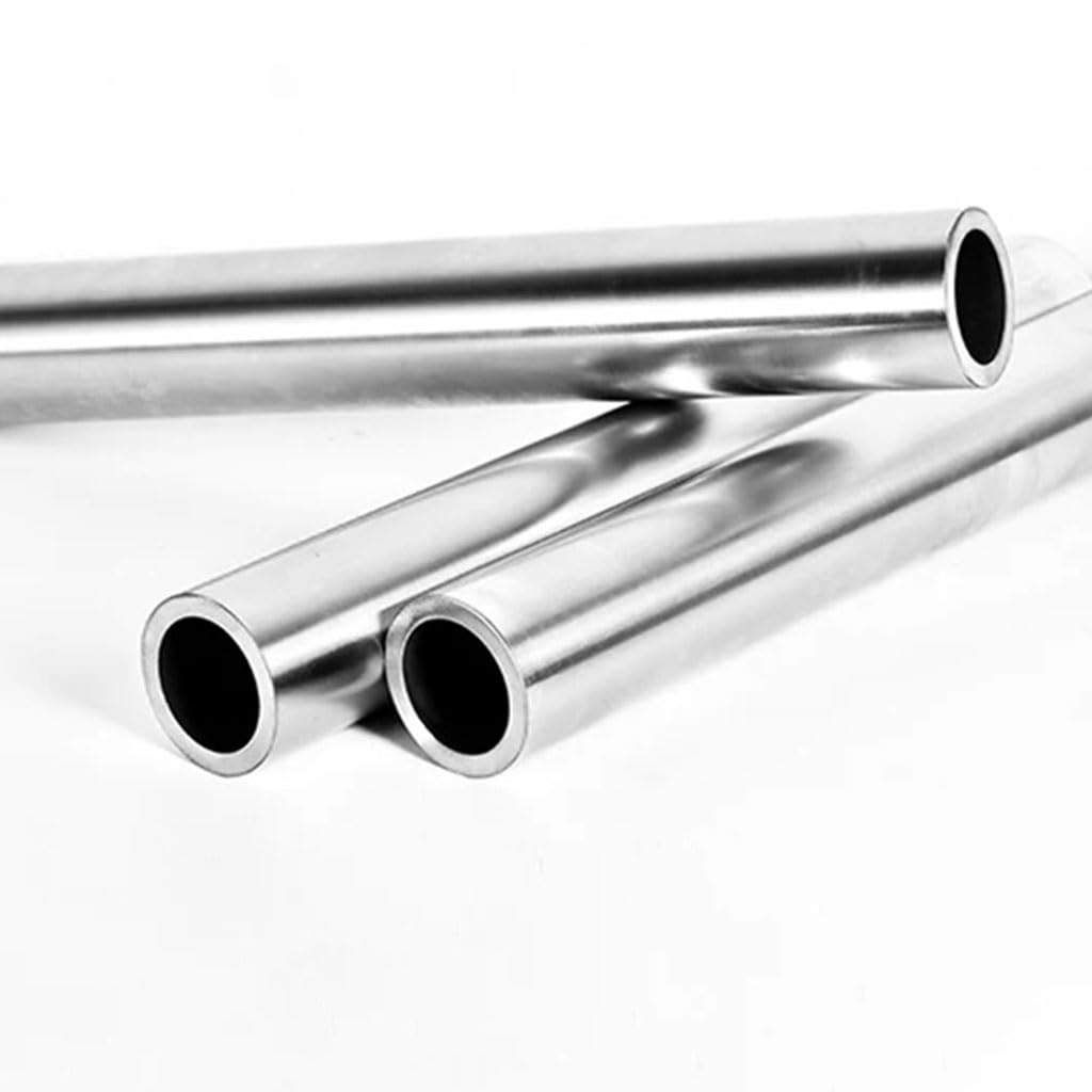 2pcs 304 Stainless Steel Hollow Tubes - Industrial Grade, Outer Diameter 10mm-25mm, Length 100mm-500mm(12mmx6mmx300mm)