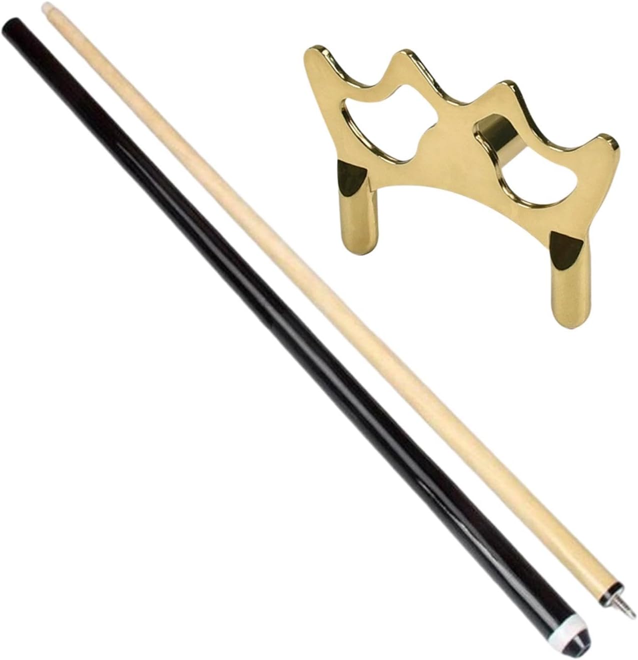 Billiards Pool Cue Bridge Stick Set Billiard Cue Support Pool Cue Supplies Pool Cue and Bridge Head for Practice