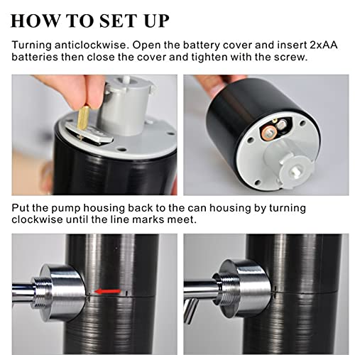 Dispensador de cerveza - Convertidor de corriente de aire estilo nitro para latas, ideal para bares de cerveza y reuniones familiares, para amantes de la cerveza