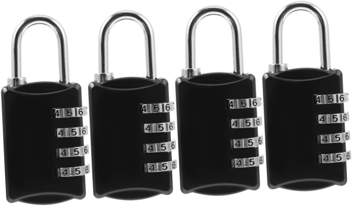 DOITOOL Lucchetto Da Palestra Con Combinazione Senza Chiave in Lega Di Zinco Robusta Facile Da Set E Ripristinare.