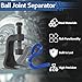 Ojtrtdr Ball Joint Separator, Ball Joint Press Kit, Universal Ball Joint Puller with Lower Control Arm Pry Tool, 2-3/8 Inch, Ball Joint Removal Tool, Fits Most Cars, Trucks